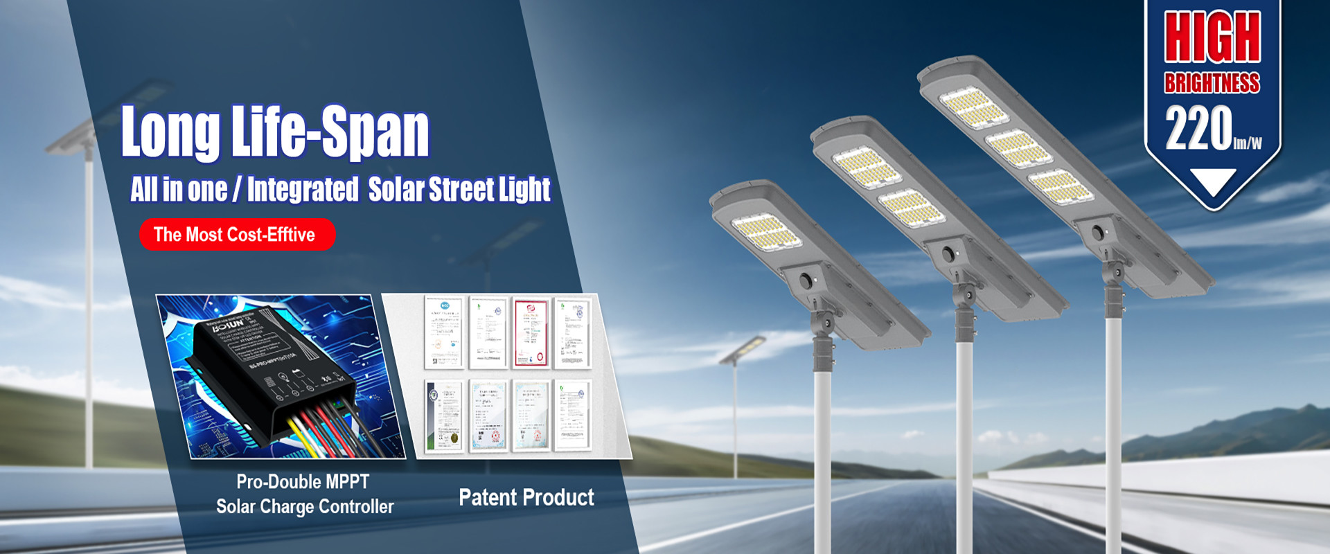 chất lượng Đèn đường năng lượng mặt trời nhà máy sản xuất