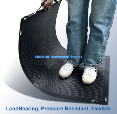 Tấm pin năng lượng mặt trời linh hoạt hai mặt 200W FFC và sợi carbon cho RV du lịch tại nhà