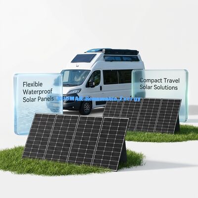 400W 40.3V Bộ sạc năng lượng mặt trời gập gập Đĩa năng lượng mặt trời di động cho cắm trại và đi bộ đường dài