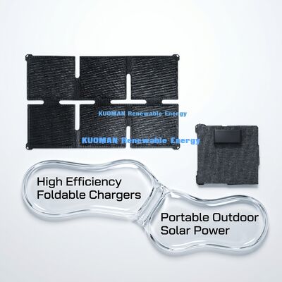 Tấm pin năng lượng mặt trời ETFE 30W với hiệu suất 25%, chống chịu thời tiết và thiết kế có thể gập lại để sử dụng ngoài trời
