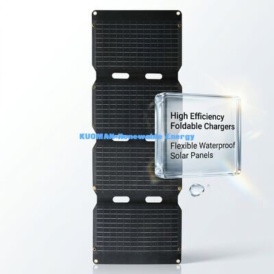 Bộ sạc năng lượng mặt trời di động 40W có thể gập PERC cho điện thoại di động và máy tính xách tay