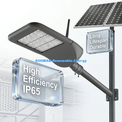 Đèn đường năng lượng mặt trời thông minh với IoT 4G, Quản lý tập trung và chống nước IP66 cho các thành phố thông minh