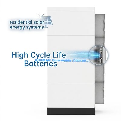 KM NEW POWER 51.2V 400Ah Pin Sạc LiFePO4 Có Thể Xếp Chồng Với Giám Sát Thời Gian Thực Cho Lưu Trữ Năng Lượng Gia Đình