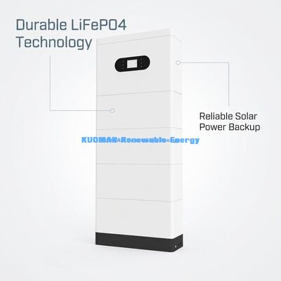 KM New Power 51.2V 400Ah LiFePO4 Hệ thống lưu trữ pin gia đình với dung lượng 10,24KWh ~ 30,72KWh và 6000 chu kỳ sống