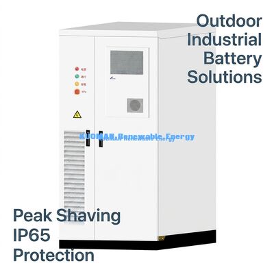 Hệ thống lưu trữ năng lượng thương mại 107.52KWh với công nghệ pin LiFePO4 và hệ thống có thể mở rộng cho lưu trữ năng lượng công nghiệp