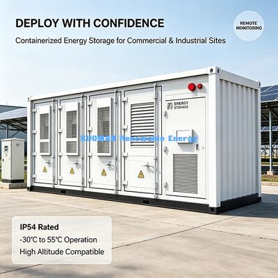 20ft & 40ft Container Energy Storage. Hệ thống lưu trữ năng lượng C&I tùy chỉnh
