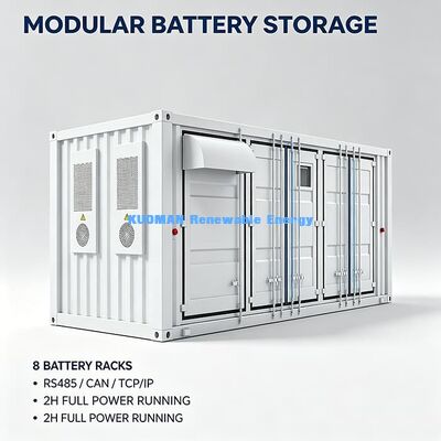Thời gian sử dụng dài Lưu trữ năng lượng pin trong thùng 10000 chu kỳ Quản lý nhiệt thông minh ESS
