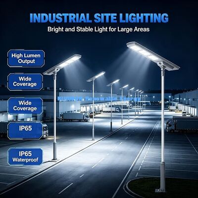 Outdoor Solar Street Light 40W Built-in LiFePO4 Battery IP65 Solar LED Light for Urban Road & Square