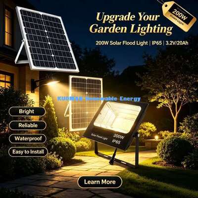 Đèn LED năng lượng mặt trời chống nước ABS chống ăn mòn cho trang trại và lối đi