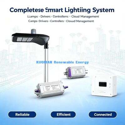 Đèn đường thông minh IoT năng lượng thấp, dòng điện ngủ 200nA, tuổi thọ pin dài đèn đường thành phố