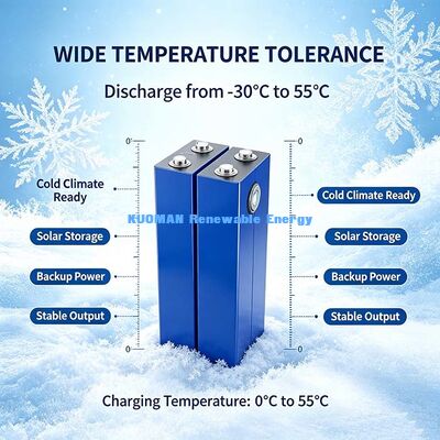 3.2V 100Ah Pin Lithium Sắt Phosphate Pin, 0.39Ω Pin Lithium Điện trở trong thấp