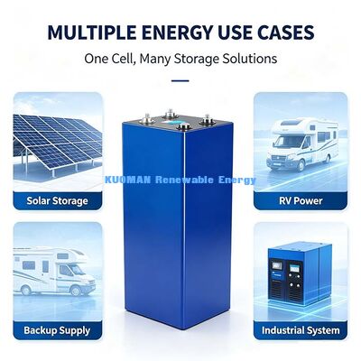 3.2V 280Ah CATL LiFePO4 pin pin Prismatic Cell, Long-Life Lithium Ion Cell cho lưu trữ năng lượng mặt trời ngoài lưới và nguồn điện dự phòng