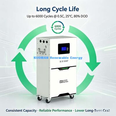 Powerwall LiFePO4 51.2V 100Ah, 6000 chu kỳ, Hỗ trợ kết nối song song tối đa 15 đơn vị