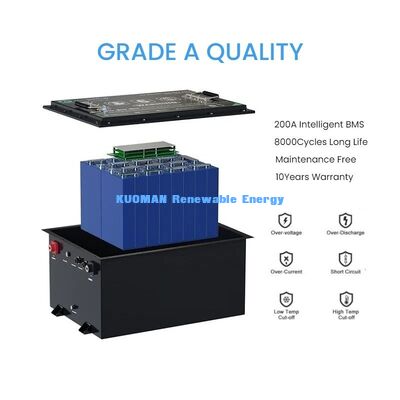 KM 48V -50-150Ah Pin Sạc Lithium Sắt Phosphate Xe Golf 8000 Chu Kỳ