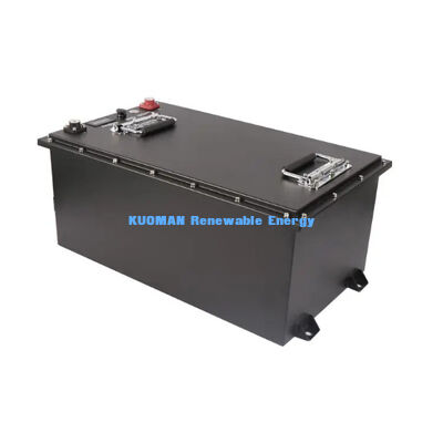 KM 72V -100Ah Xe golf tùy chỉnh LiFePO4 pin với 8000 chu kỳ và 7360Wh năng lượng