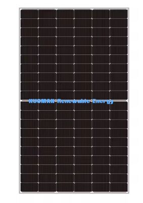 Các tấm pin mặt trời đơn tinh thể tùy chỉnh 400-500W với hiệu quả 22% và thiết kế pin cắt nửa