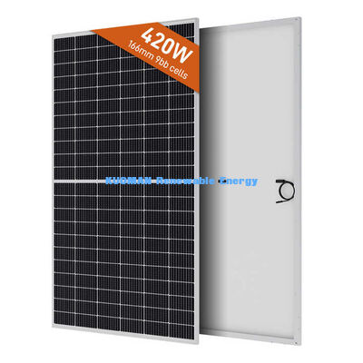 Tấm Pin Năng Lượng Mặt Trời Đơn Tinh Thể Công Suất 300W-400W Khung Nhôm Anodized Hiệu Suất Cao