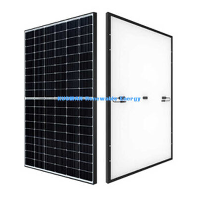 Tấm Pin Năng Lượng Mặt Trời Loại N Màu Đen 415W Hiệu Suất 22% và Khung Nhôm Anodized