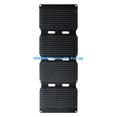 Bộ sạc năng lượng mặt trời di động 40W có thể gập PERC cho điện thoại di động và máy tính xách tay