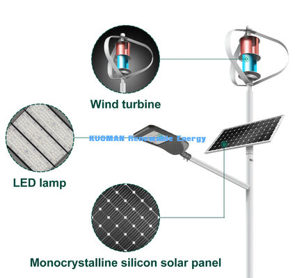 Đèn đường LED năng lượng mặt trời 100W-200W bền IP65 chống nước với thân hợp kim nhôm cho đường cao tốc và địa hình Alpine
