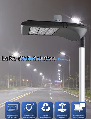 Đèn đường LED thông minh cho vườn chống nước IP66, điều khiển thông minh LoRaWAN và tuổi thọ 100.000 giờ cho chiếu sáng năng lượng mặt trời ngoài trời