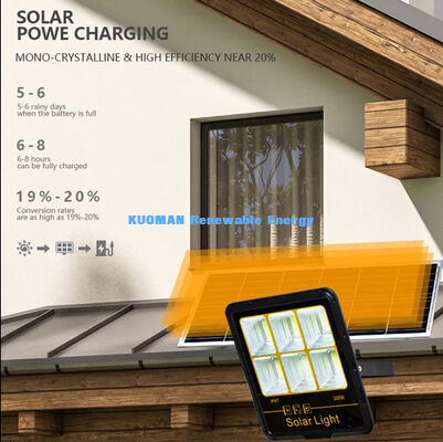 IP65 chống nước 200W-400W ánh sáng mặt trời với 15000LM High Lumen LED ánh sáng mặt trời vườn