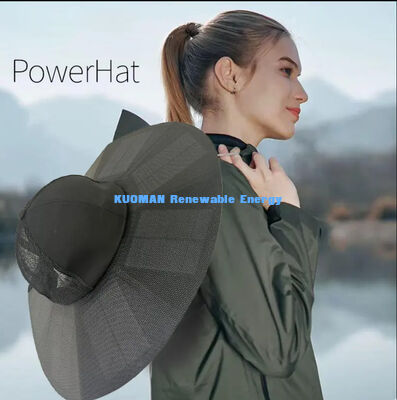 Chiếc nắp sạc năng lượng mặt trời có thể gập lại