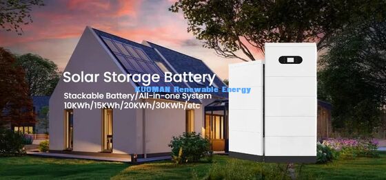 Pin LiFePO4 Xếp Chồng Thân Thiện Với Môi Trường 51.2V 400Ah Dùng Cho Lưu Trữ Năng Lượng Gia Đình Bảo Hành 10 Năm