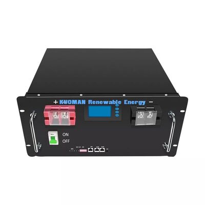 Lưu trữ Pin Gia đình KM 48V 200Ah LiFePO4 với Dung lượng 10.24 kWh và Hơn 8000 Chu kỳ cho Lưu trữ Năng lượng Gia đình