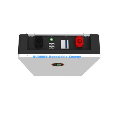 Lưu trữ năng lượng gia đình bằng pin Lithium KM 48V100Ah dạng tường với hiệu suất 10 năm và bền bỉ