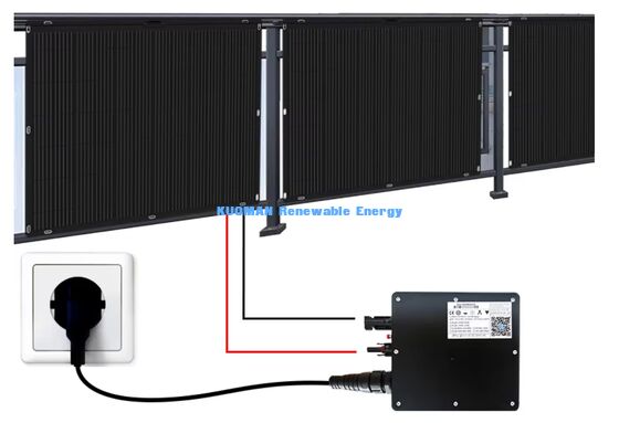 Tấm pin năng lượng mặt trời linh hoạt, có thể uốn cong, hiệu suất cao 200W cho năng lượng sạch tái tạo