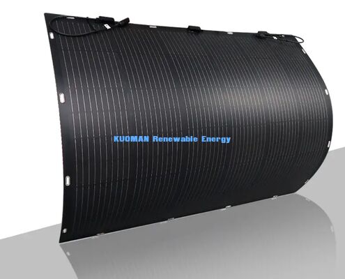 Tấm pin năng lượng mặt trời linh hoạt 210W siêu mỏng đạt chuẩn IP65 cho RV, tàu thuyền và sử dụng ngoài lưới điện