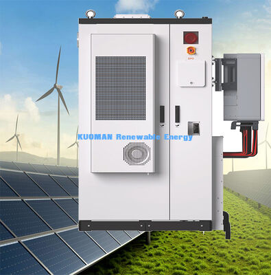 Hệ thống lưu trữ năng lượng pin công nghiệp ngoài trời với pin Lithium Iron Phosphate 107.52kWh và xếp hạng IP54
