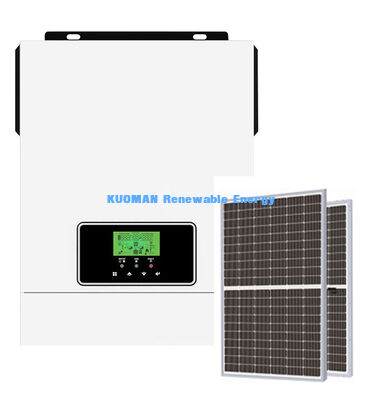 Bộ biến tần năng lượng Off-Grid 24V với bộ sạc năng lượng mặt trời MPPT 80A, điều khiển qua ứng dụng và đầu ra sóng sin tinh khiết cho hệ thống năng lượng mặt trời gia đình