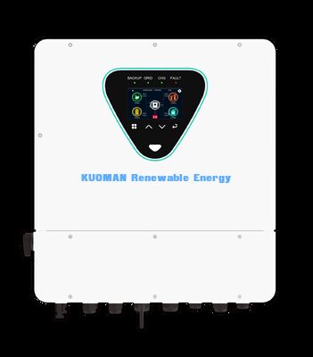 Máy biến đổi năng lượng mặt trời lai 6KW với MPPT kép và xếp hạng IP65 cho sử dụng gia đình và thương mại