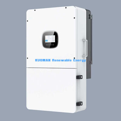 BSR Series 36kW High PV Input Three-Phase Hybrid Solar Inverter với pin lithium & bảo vệ IP65