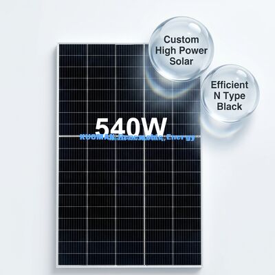Tấm pin năng lượng mặt trời 500W-600W với hiệu suất 22% và khả năng chống chịu thời tiết IP65 cho mục đích công nghiệp
