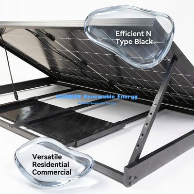 30mm Ultra Slim Solar Panel IP65 Kháng thời tiết 24 Volt Photovoltaic Panel cho sử dụng gia đình và thương mại