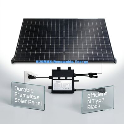 Tấm pin năng lượng mặt trời công suất cao với khả năng chống chịu thời tiết IP65 và khung nhôm bền bỉ cho mục đích công nghiệp