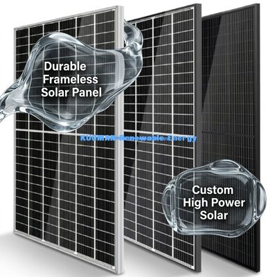 IP68 Đánh giá tấm pin mặt trời đơn tinh thể 250W - 700W với hiệu quả và độ bền cao