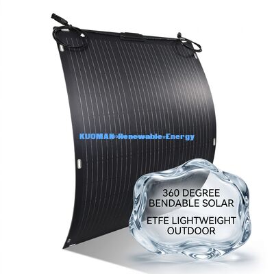 Bộ phim mỏng 30W ETFE tấm pin mặt trời linh hoạt cho các cuộc phiêu lưu ngoài trời và leo núi