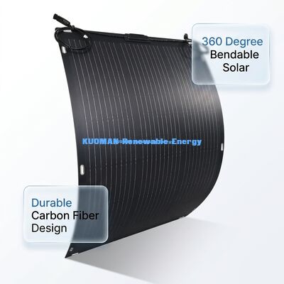 Ultra Light 30W ETFE Panel Mặt trời linh hoạt Đèn di động cho đi bộ đường dài leo núi và du lịch lưới điện