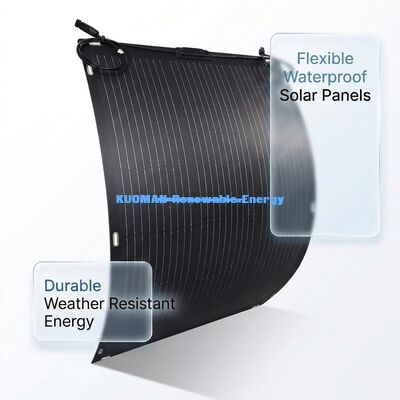 Ultra Light 30W ETFE Panel Mặt trời linh hoạt Đèn di động cho đi bộ đường dài leo núi và du lịch lưới điện