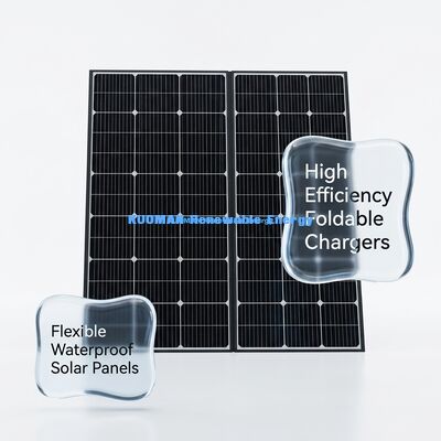 400W 40.3V IP68 chống nước tấm pin mặt trời gấp di động cho những cuộc phiêu lưu ngoài trời
