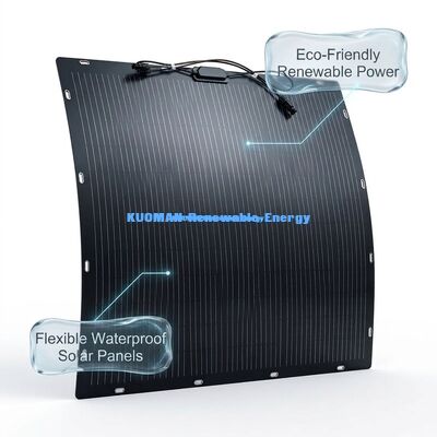 200W Bifacial Flexible Solar Panel - Polycrystalline Silicon Solar Panel cho năng lượng sạch tái tạo