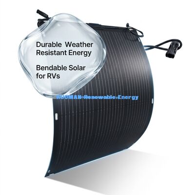Ultra Light 30W ETFE Panel Mặt trời linh hoạt Đèn di động cho đi bộ đường dài leo núi và du lịch lưới điện