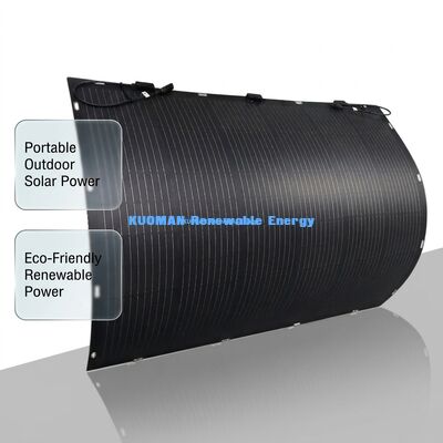 Tấm pin năng lượng mặt trời linh hoạt 800W chống nước IP68 và uốn cong 360 độ cho mái nhà, RV, tàu thuyền