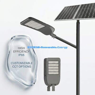 Đèn đường năng lượng mặt trời nhôm chống nước IP65 50W với công nghệ LED cho chiếu sáng đường bộ ngoài trời
