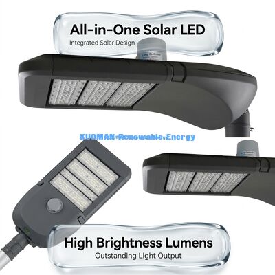 Đèn đường LED thông minh chống nước IP66 với tuổi thọ 100000 giờ và IoT LoRa-WAN cho ánh sáng mặt trời ngoài trời