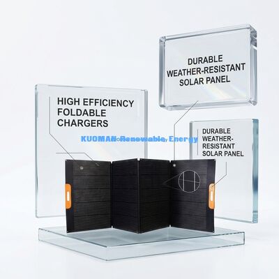 Tấm pin năng lượng mặt trời linh hoạt công suất cao 480W với thiết kế có thể gập lại và chống chịu thời tiết cho năng lượng di động